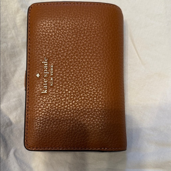 Kate Spade Cognac Leather Wallet - Picture 1 of 7